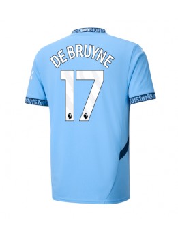 Manchester City Kevin De Bruyne #17 Replika Hemmakläder 2024-25 Kortärmad